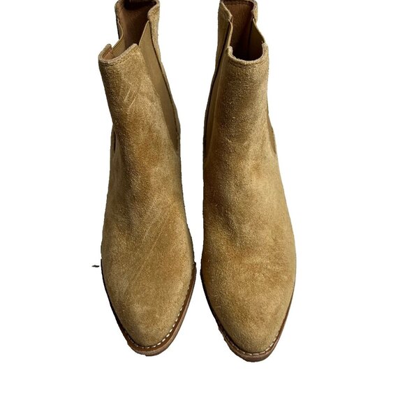Madewell $188 The Watkin Ankle Boot in Toffee Size 6 NN023 - Picture 3 of 10